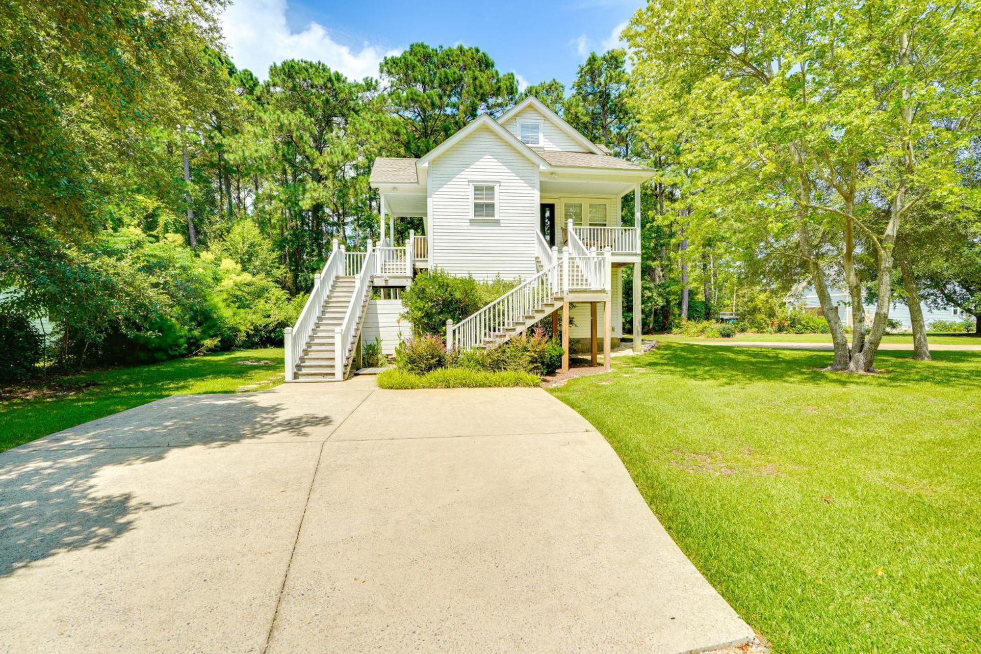 Beach House With Outdoor Shower Less Than 6 Mi To Nags Head! Manteo Extérieur photo